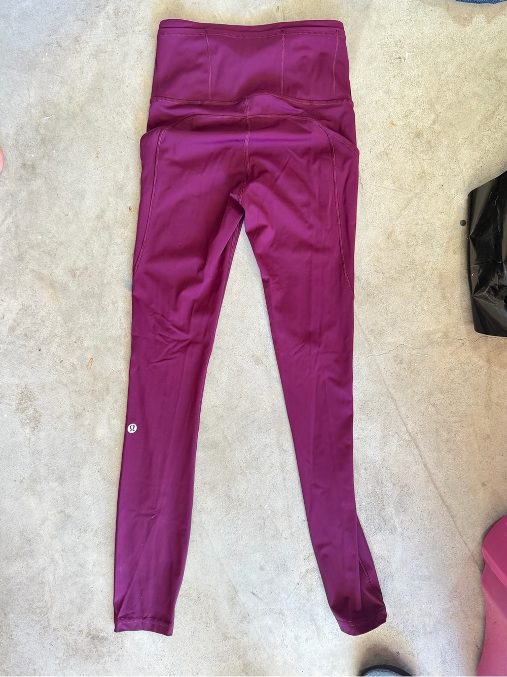 lululemon athletica Girls' High-Rise Berry Purple Leggings